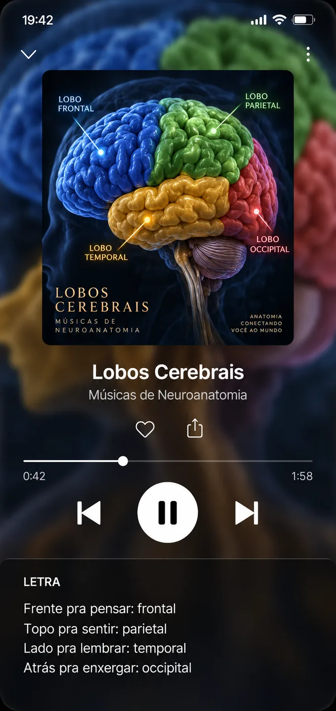 Player da música 7 — Lobos Cerebrais