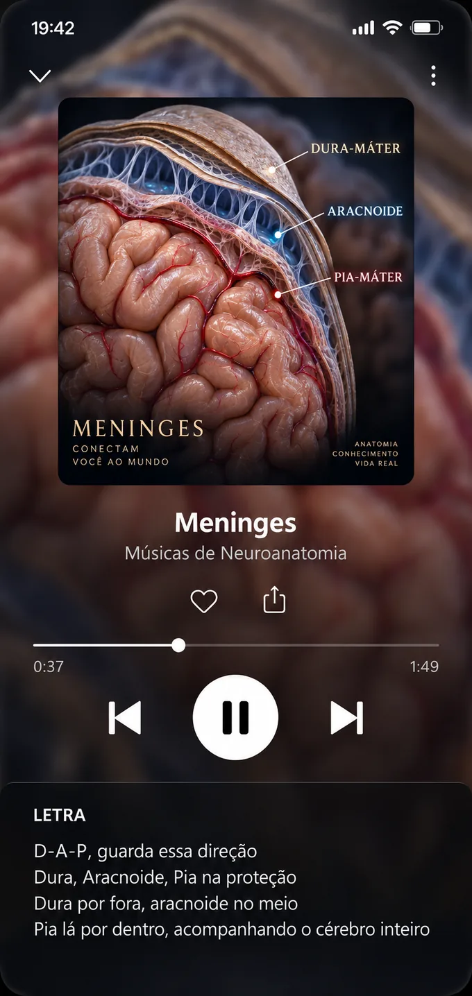 Player da música 24 — Meninges
